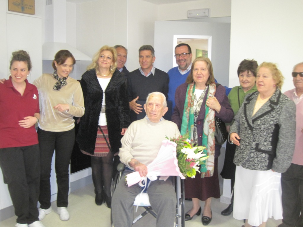 HOMENAJE DE LA DIPUTACIÓN DE SORIA A BALVINO ASENSIO GARCIA CON MOTIVO DE SU CENTENARIO